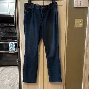 NYDJ Dark Blue Straight-Leg Jeans